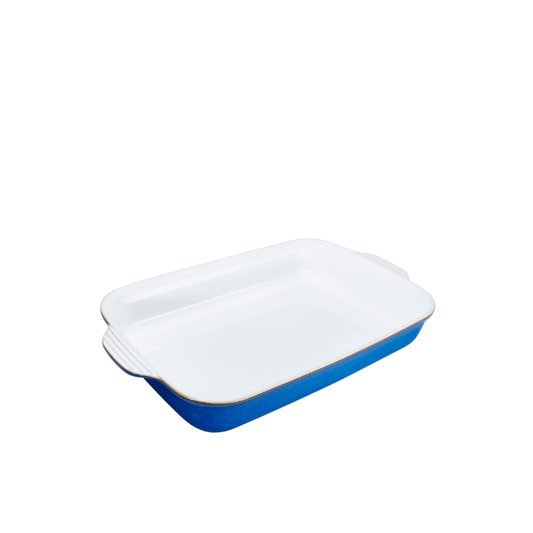 Denby Imperial Blue Rectangular Oven Dish 39cm x 25cm The Homestore Auckland