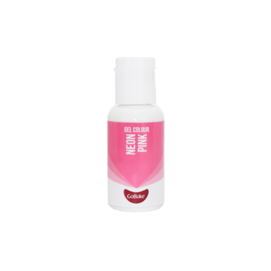 GoBake Gel Colour Neon Pink 21g The Homestore Auckland