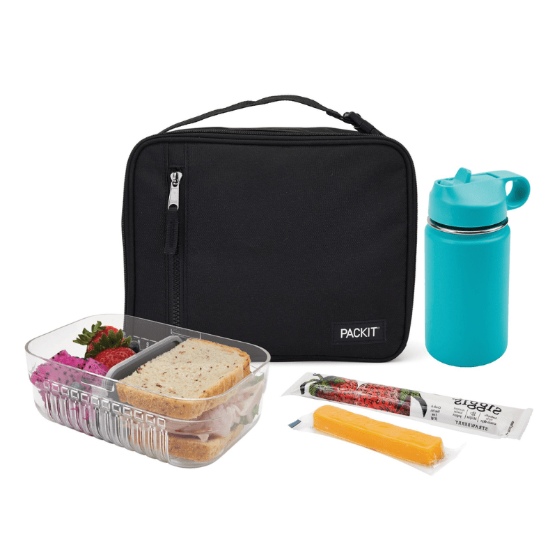 PackIt Freezable Classic Lunch Box Black The Homestore Auckland