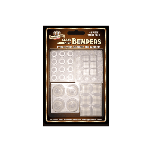 Parker & Bailey Clear Adhesive Bumpers 48-Piece The Homestore Auckland