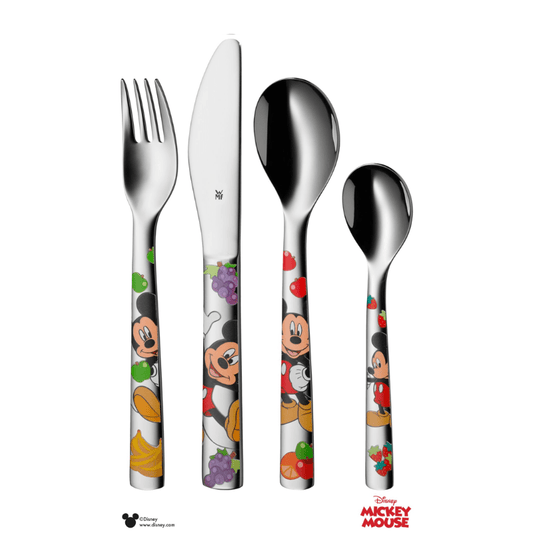 WMF Children's Disney Mickey Mouse Cutlery Set 4-Piece The Homestore Auckland