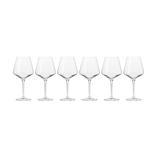 Krosno Avant-Garde Wine Glass 490ml Set Of 6 The Homestore Auckland