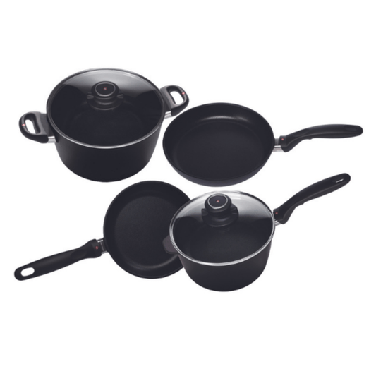 Swiss Diamond XD Classic+ Induction Non-Stick Newlywed Cookware Set 4 Piece The Homestore Auckland