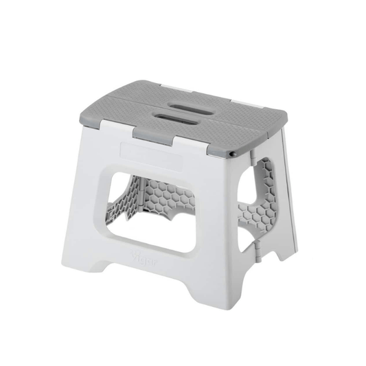 Vigar Compact Grey Foldable Stool 27cm The Homestore Auckland