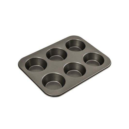 Bakemaster Non-Stick Large Muffin Pan 6 Cup The Homestore Auckland