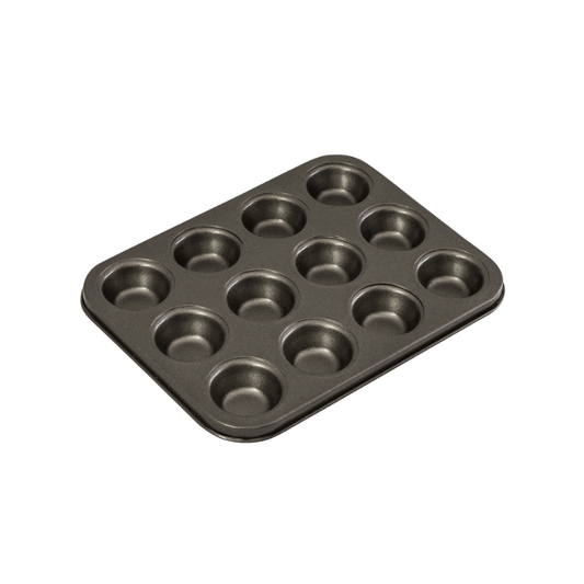 Bakemaster Non-Stick Mini Muffin Pan 12 Cup The Homestore Auckland