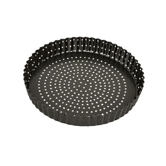 Bakemaster Non-Stick Perfect Crust Loose Base Quiche Pan 25cm The Homestore Auckland