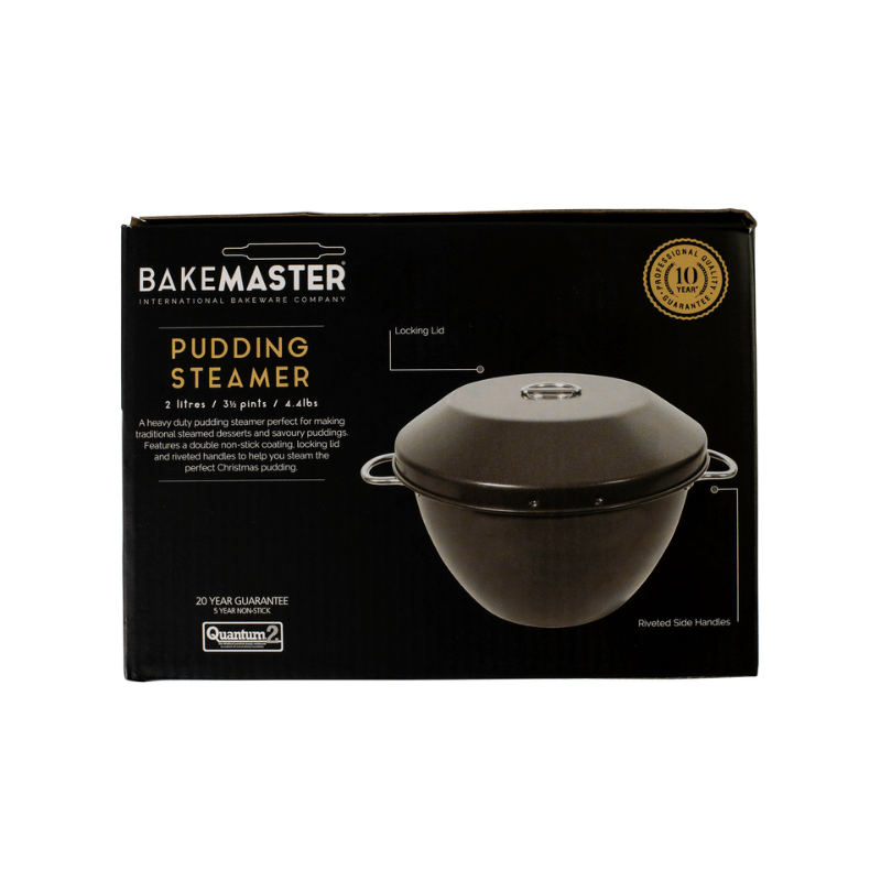 Bakemaster Non-Stick Pudding Steamer 2 litre The Homestore Auckland