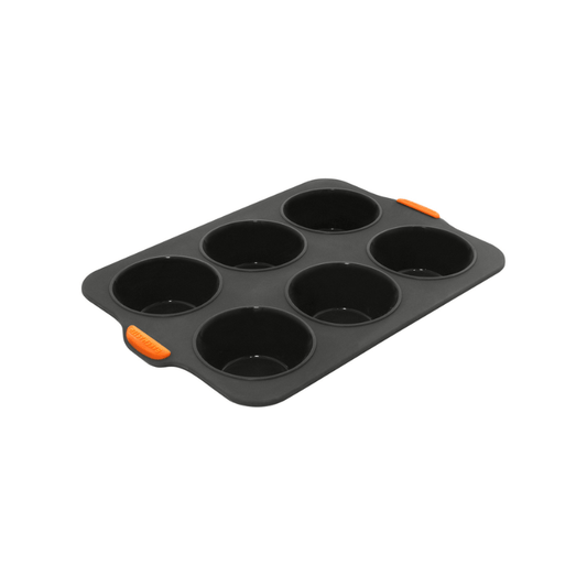 Bakemaster Reinforced Silicone Jumbo Muffin Pan 6 Cup The Homestore Auckland