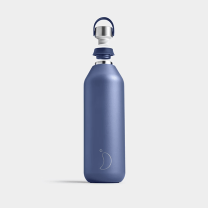 Chilly's Series 2 Reusable Bottle 1000ml Whale Blue The Homestore Auckland