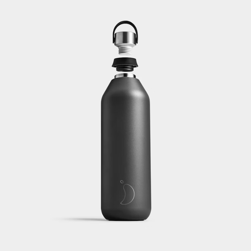 Chilly's Series 2 Reusable Bottle Abyss Black The Homestore Auckland