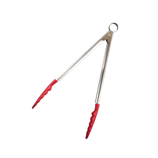 Cuisipro Silicone Locking Tongs 24cm Red The Homestore Auckland