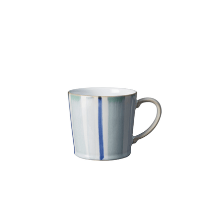 Denby Blue Stripe Painted Mug 400ml The Homestore Auckland