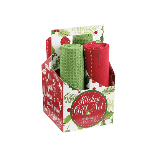 Design Imports Boughs of Holly Kitchen Gift Set The Homestore Auckland