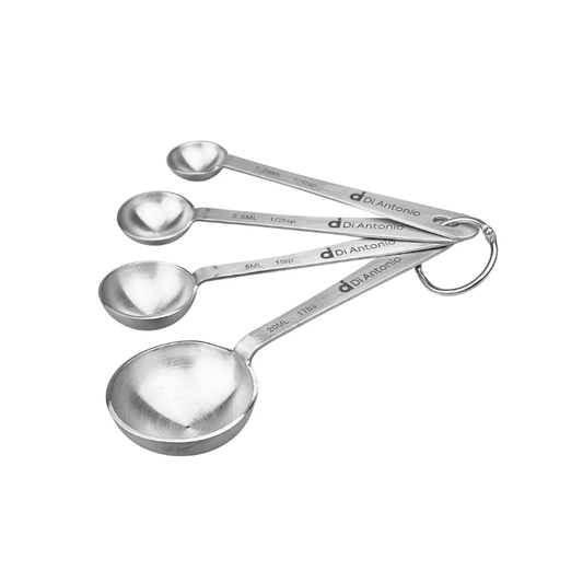 Di Antonio Cucina Stainless Steel Measuring Spoons Set of 4 The Homestore Auckland