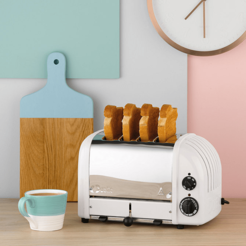 Dualit Classic Toaster 4 Slice White The Homestore Auckland