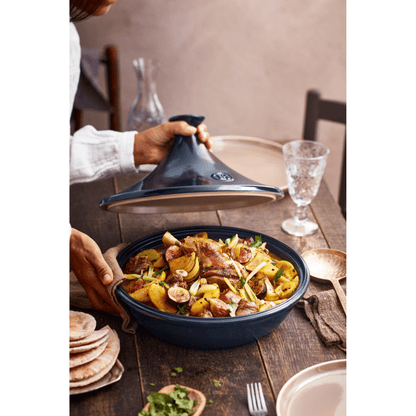 Emile Henry Flame Tagine 27cm Midnight Blue The Homestore Auckland