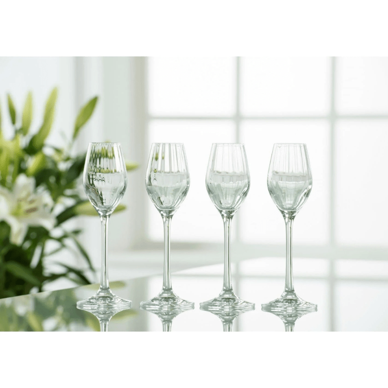 Galway Crystal Erne Taster/Sherry Set of 4 The Homestore Auckland