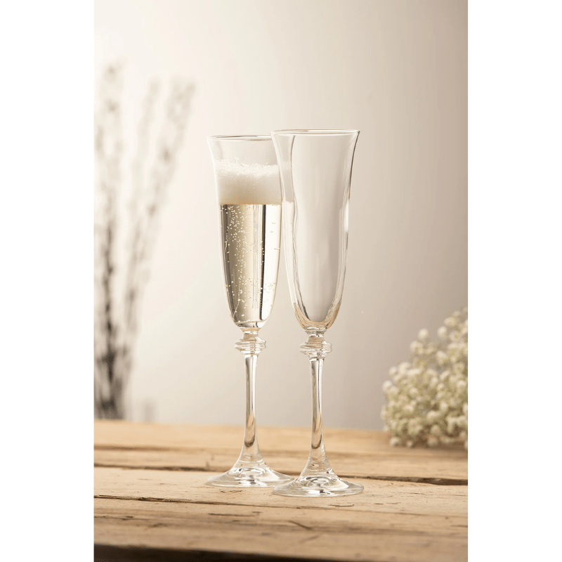 Galway Crystal Liberty Flute Glass Pair The Homestore Auckland
