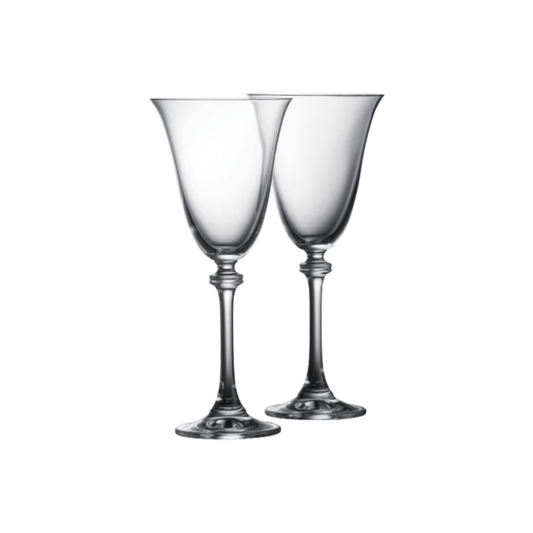Galway Crystal Liberty Goblet Glass Pair The Homestore Auckland