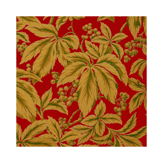 IHR Luncheon Woodwind Red V&A Napkins Pack of 20 The Homestore Auckland