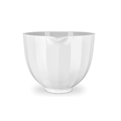 KitchenAid 4.7L White Shell Ceramic Bowl for Tilt-Head Stand Mixer The Homestore Auckland