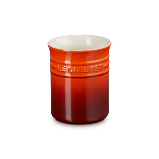 Le Creuset Stoneware Small Utensil Jar Cayenne The Homestore Auckland
