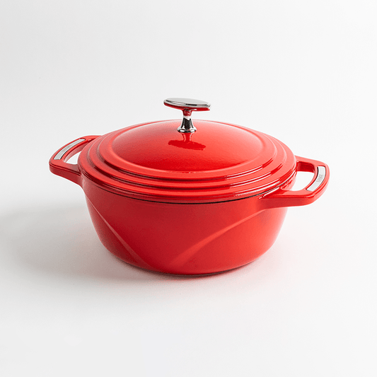 Lodge USA Enamel Dutch Oven 30cm Cherry On Top The Homestore Auckland