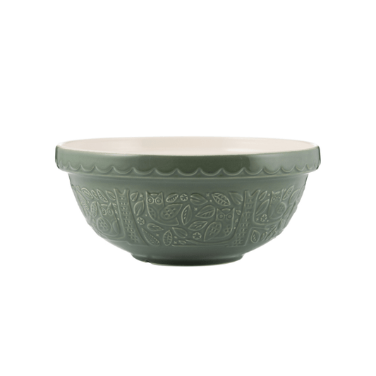 Mason Cash In The Forest Mixing Bowl 26cm Owl Green The Homestore Auckland