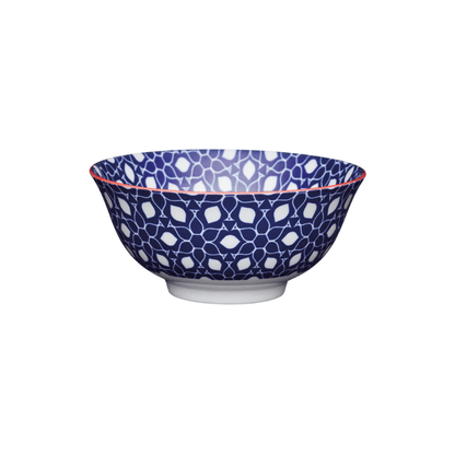 Mikasa Does it All Bowl 15.7cm Blue Floral The Homestore Auckland