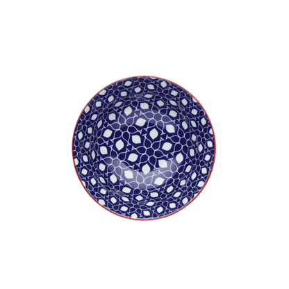 Mikasa Does it All Bowl 15.7cm Blue Floral The Homestore Auckland