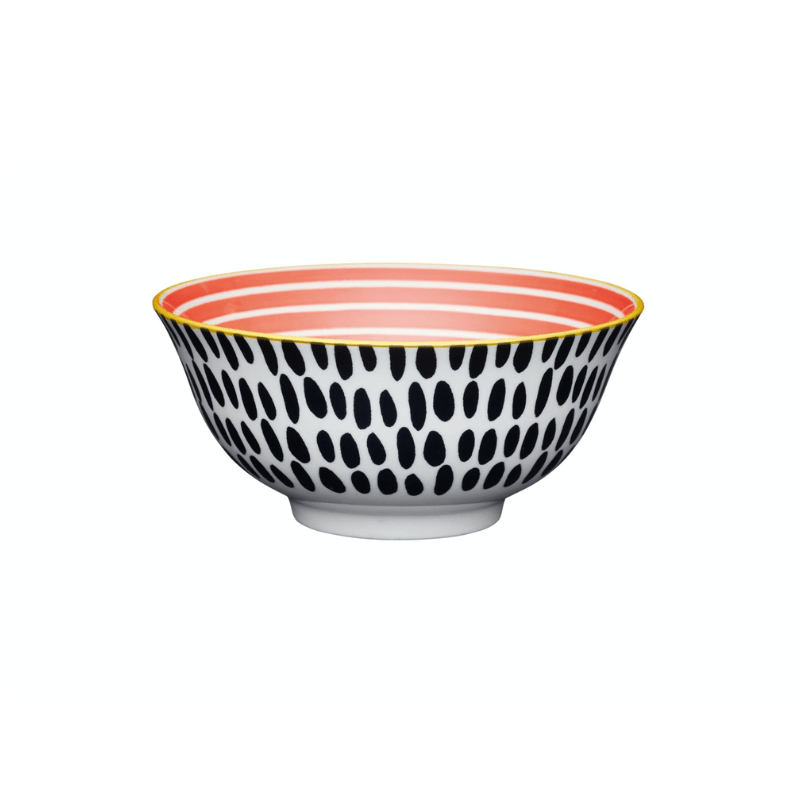 Mikasa Does it All Bowl 15.7cm Red Swirl The Homestore Auckland