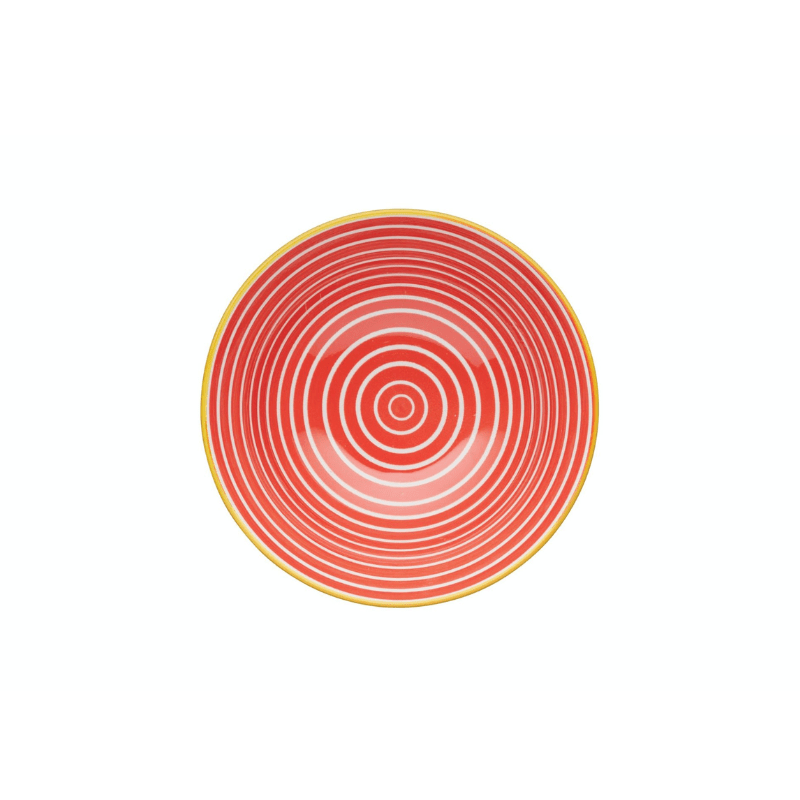 Mikasa Does it All Bowl 15.7cm Red Swirl The Homestore Auckland