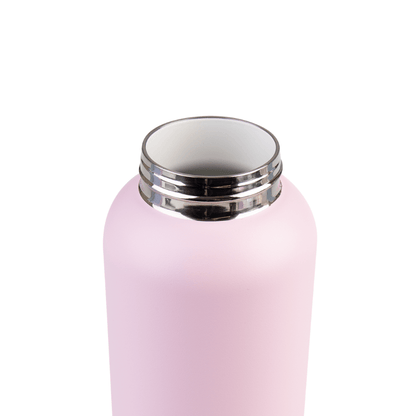 Oasis Moda Ceramic Reusable Bottle 1000ml Pink Lemonade The Homestore Auckland