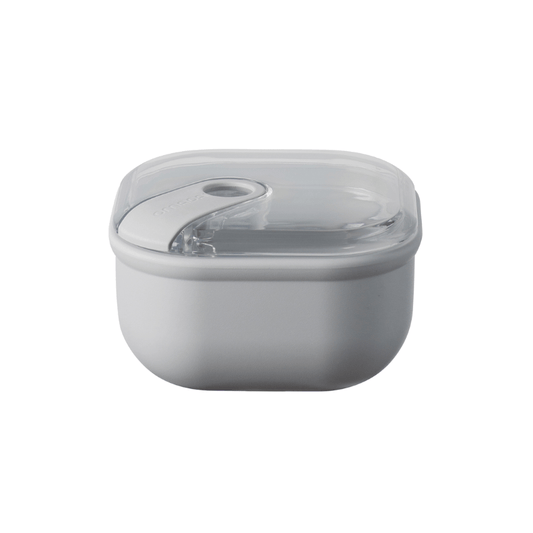 Omada Pull Box Square Container Grey 400ml The Homestore Auckland