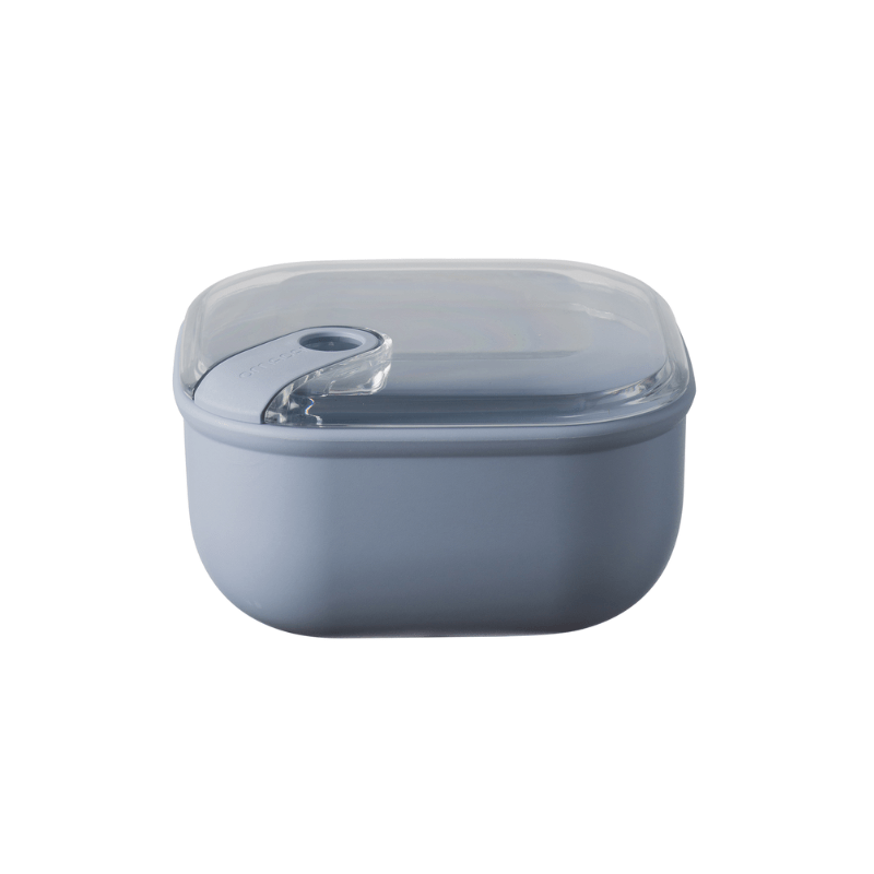 Omada Pull Box Square Container Periwinkle 1L The Homestore Auckland
