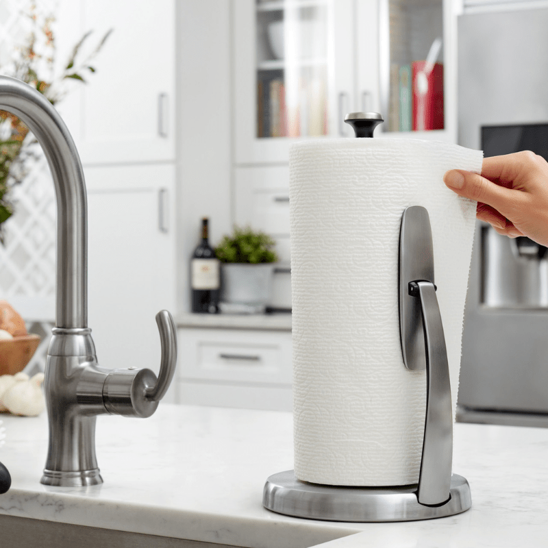 OXO Good Grips SimplyTear Paper Towel Holder The Homestore Auckland