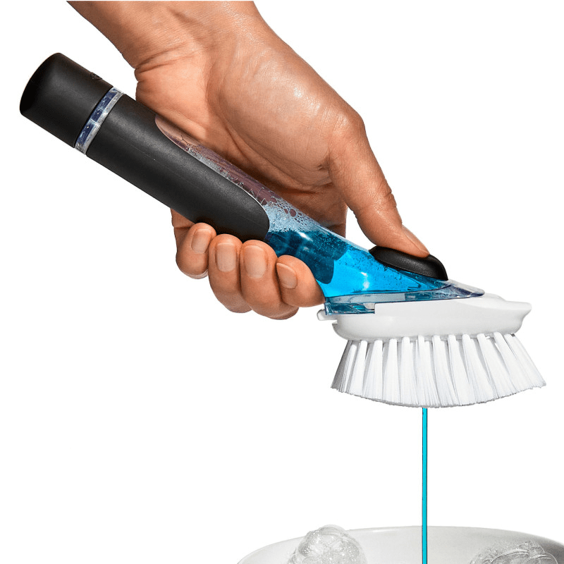 OXO Good Grips Soap Dispensing Dish Brush The Homestore Auckland