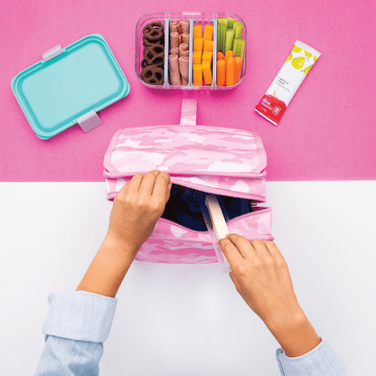 PackIt Freezable Lunch bag  Pink Camo The Homestore Auckland