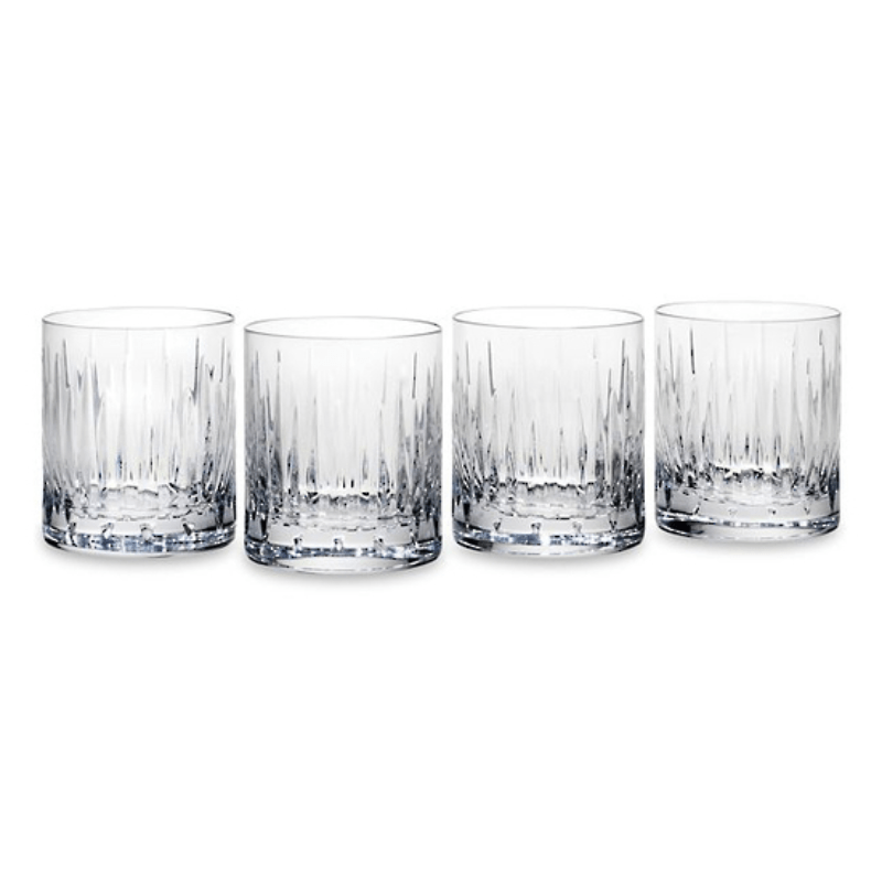 Reed & Barton Crystal Soho Double Old Fashion 355ml Set of 4 The Homestore Auckland
