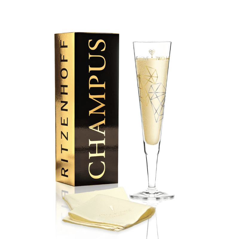 Ritzenhoff Champus Champagne Glass A. Schiewer 2018 The Homestore Auckland