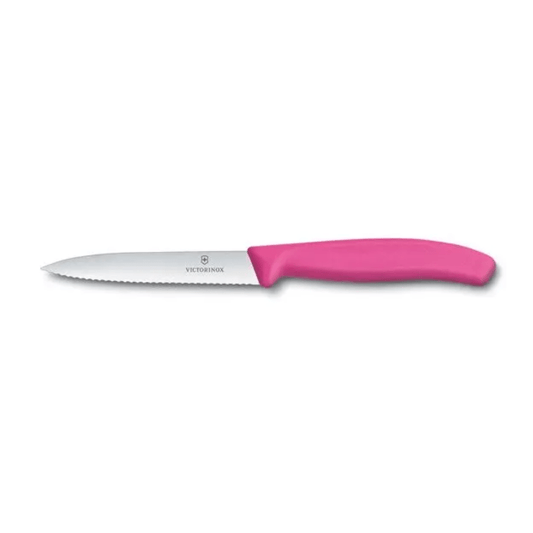 Victorinox Swiss Classic Vegetable Knife Serrated 10cm Pink The Homestore Auckland