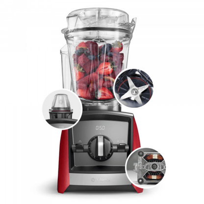 Vitamix Ascent A2300i High-Performance Blender Red The Homestore Auckland