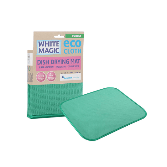 White Magic Eco Cloth Dish Drying Mat Forest The Homestore Auckland