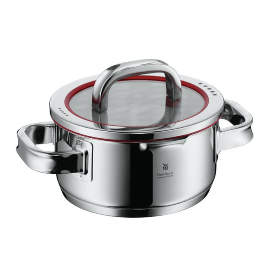 WMF Function 4 Low Casserole 16cm + Lid The Homestore Auckland