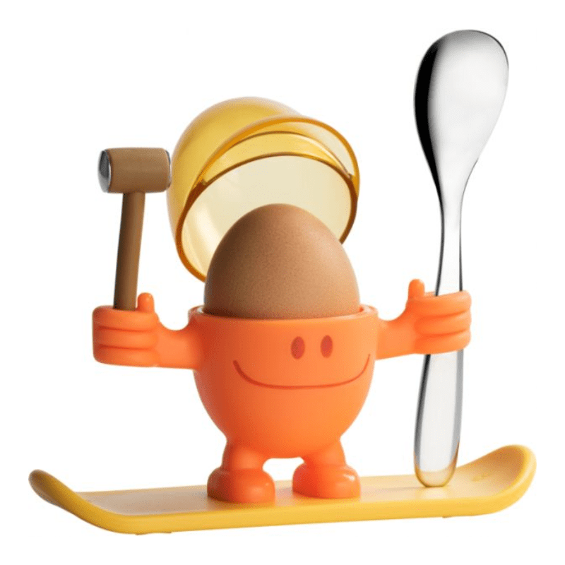 WMF McEgg Egg Cup with Spoon Set Orange The Homestore Auckland
