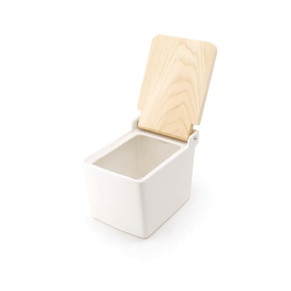 Zero Japan Salt Box 420ml White The Homestore Auckland
