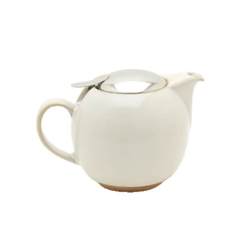 Zero Japan Teapot 680ml Natural White The Homestore Auckland