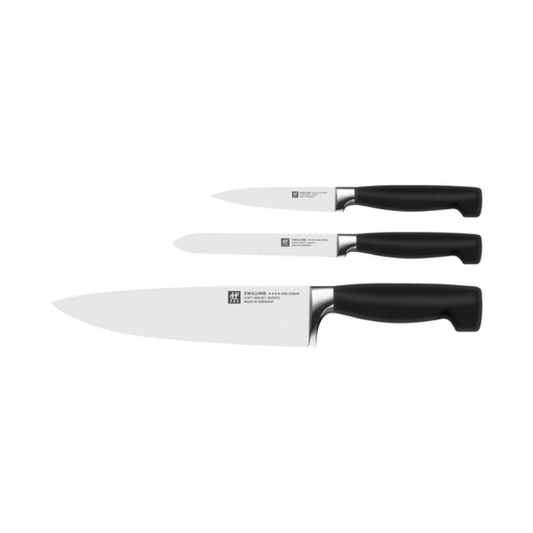 Zwilling Four Star Knife Set 3-Piece The Homestore Auckland