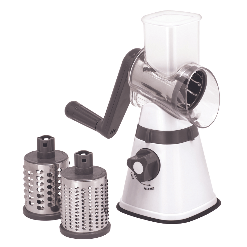 Avanti Table Top Drum Grater With 3 Blades The Homestore Auckland